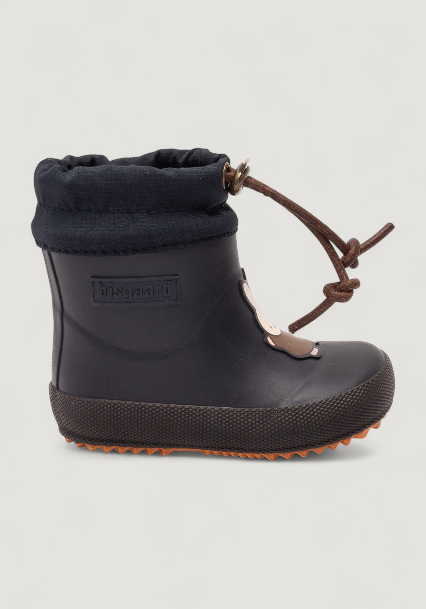 Thermo Cizme de cauciuc îmblănite First Step - Miffy Dark Navy
