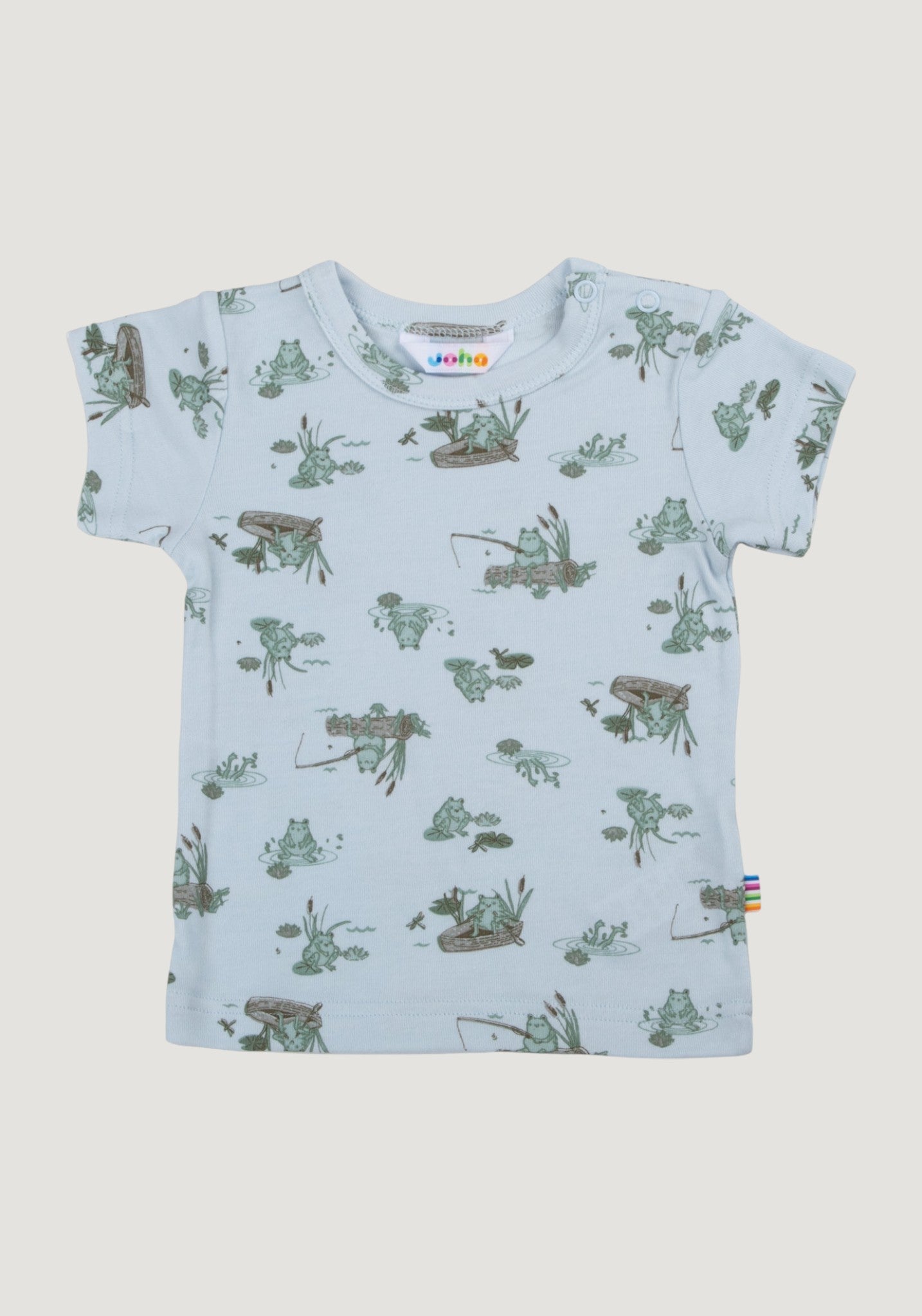 Tricou bambus - Lake Light Blue