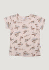 Tricou bambus - Lake Pink