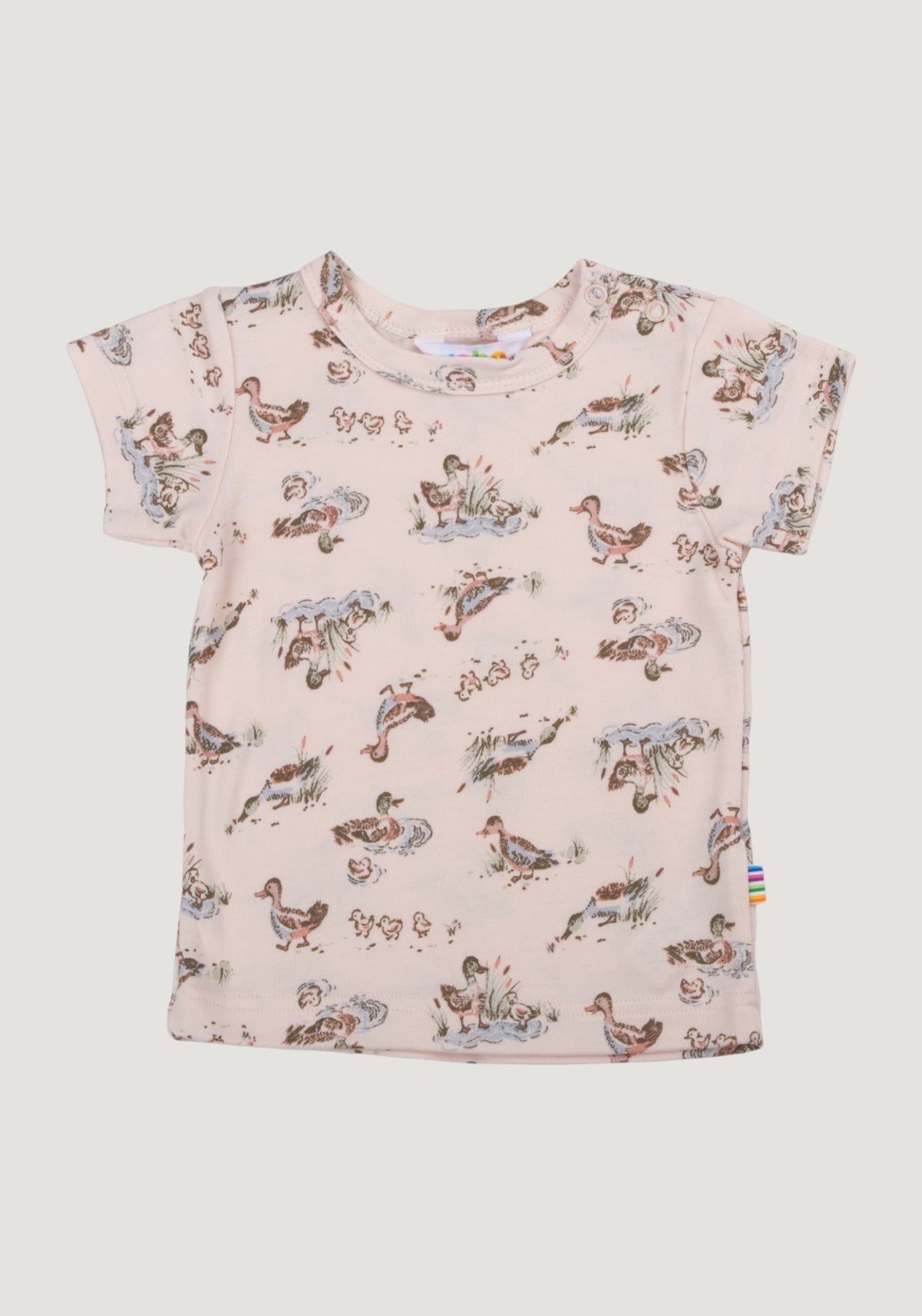 Tricou bambus - Lake Pink