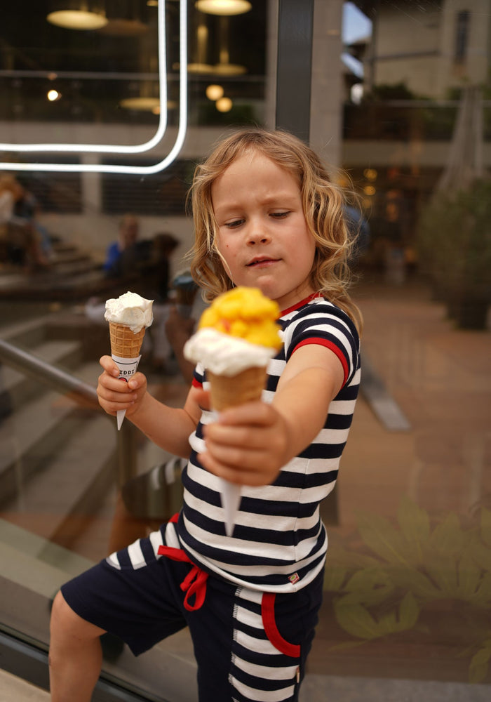 Tricou bumbac - Cottonwear Stripes