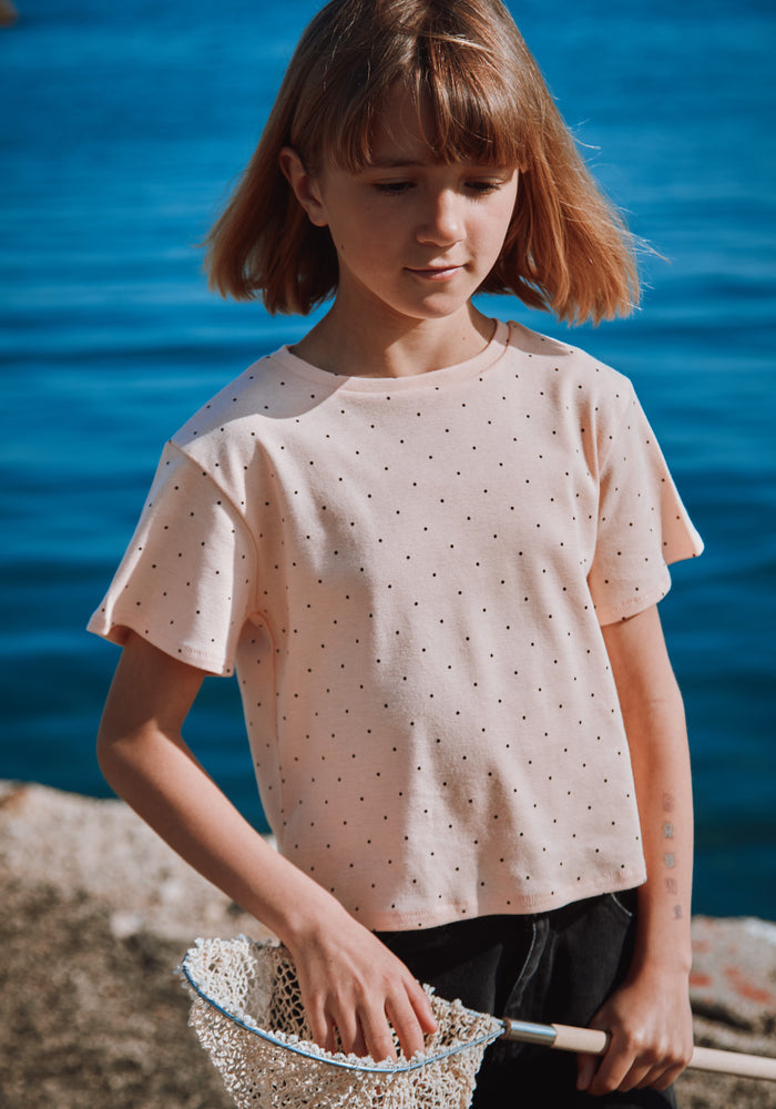 Tricou bumbac - Orgeat Points Bellini