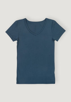 Tricou din bambus - Luna Dark Blue