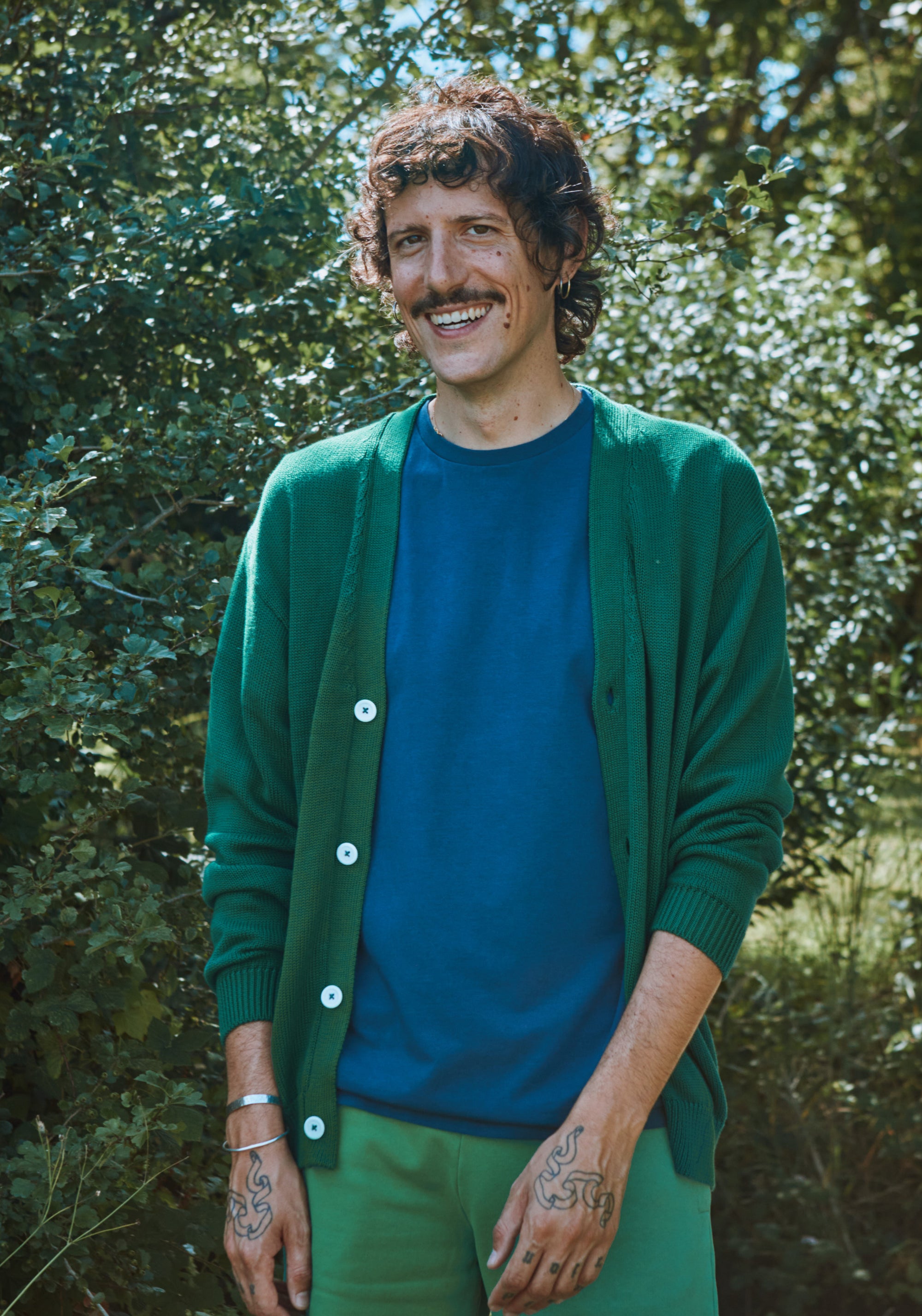 Tricou din bumbac - Camiseta Midnight Navy