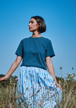 Tricou din bumbac - Camiseta Midnight Navy