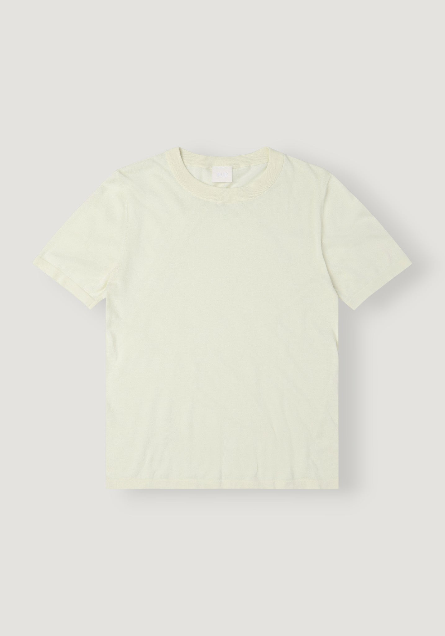 Tricou din bumbac - Extrafin Classic Ecru
