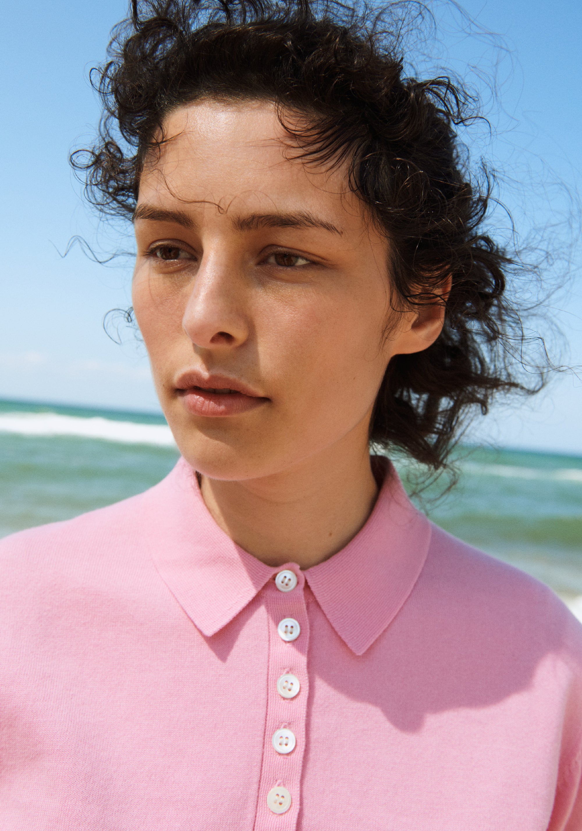 Tricou din bumbac - Fine knit Candy
