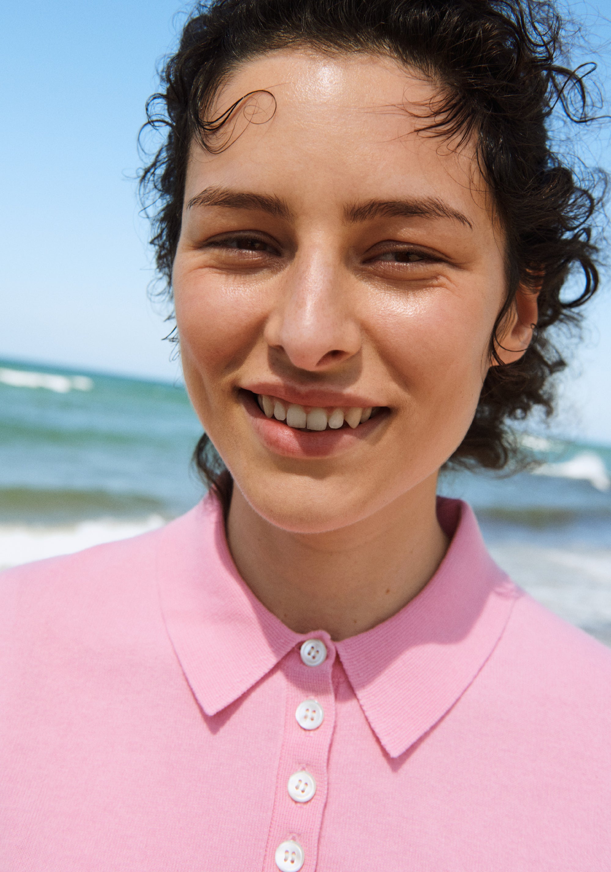 Tricou din bumbac - Fine knit Candy