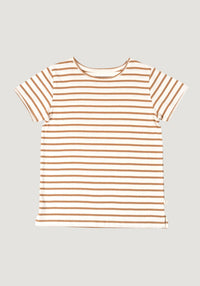 Tricou Light bumbac - Lin Bronze Stripes Minimalisma HipHip.ro