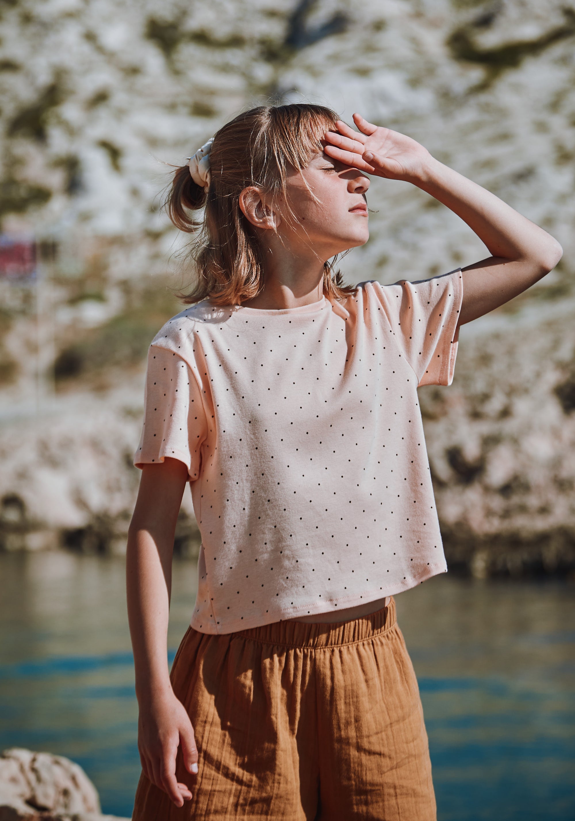 Tricou bumbac - Orgeat Points Bellini