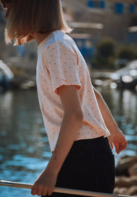 Tricou bumbac - Orgeat Points Bellini