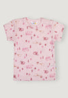 Tricou din lână merinos - Camping Light Pink