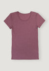 Tricou din lână merinos și mătase - Emily Heather