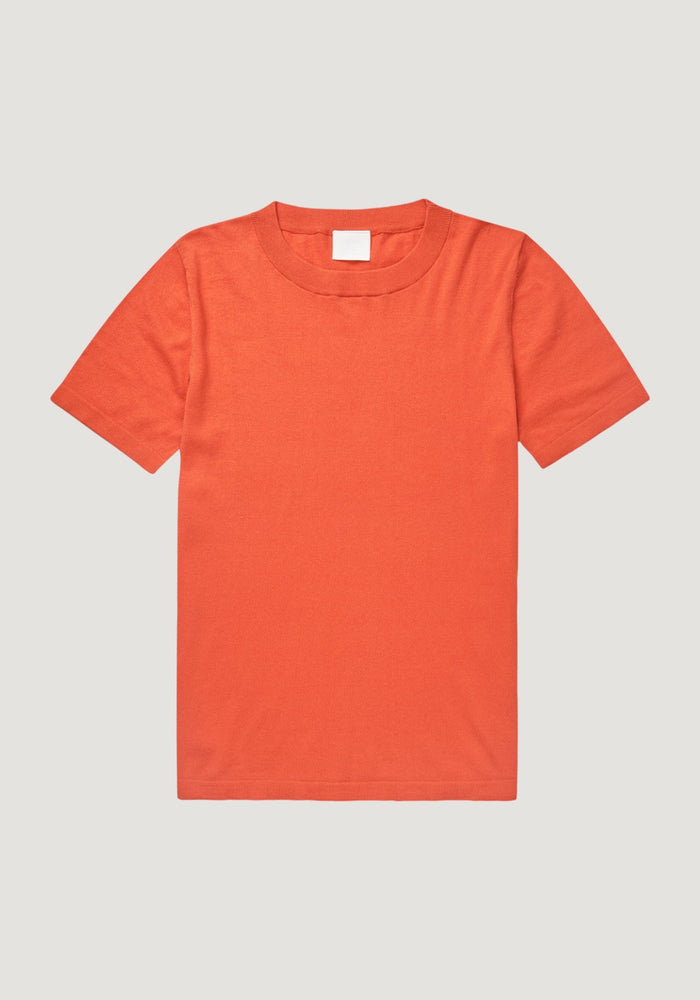 Tricou femei din bumbac - Extrafin Classic Tangerine