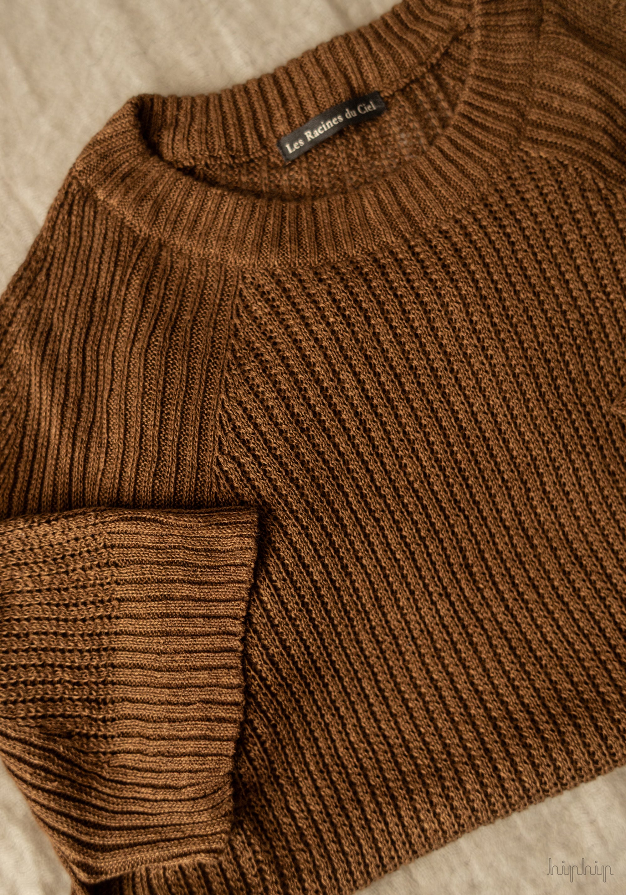 Tricou femei din in - Elodie Brown
