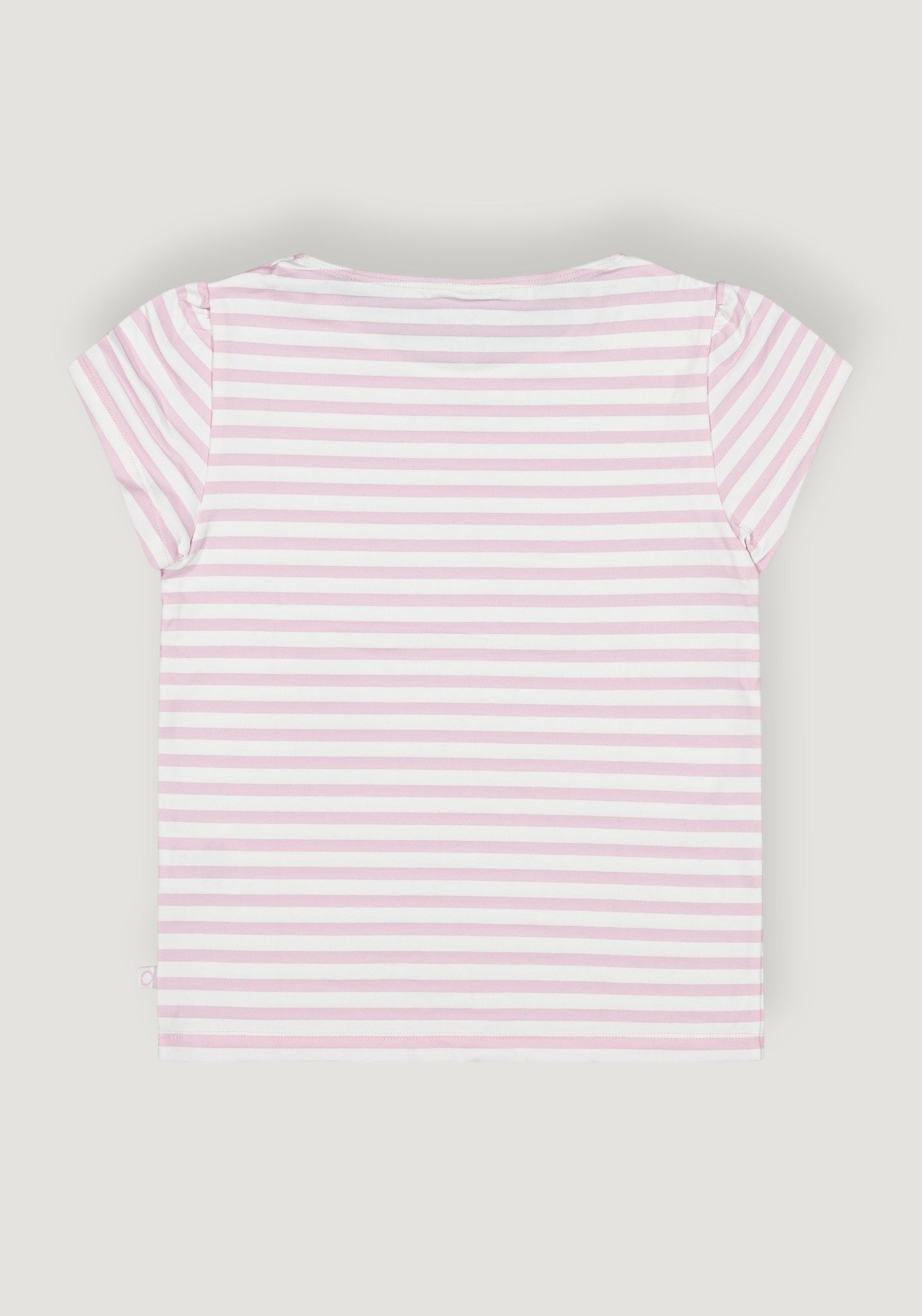 Tricou fete protecție UV din bumbac - Kelly Dragee Stripe