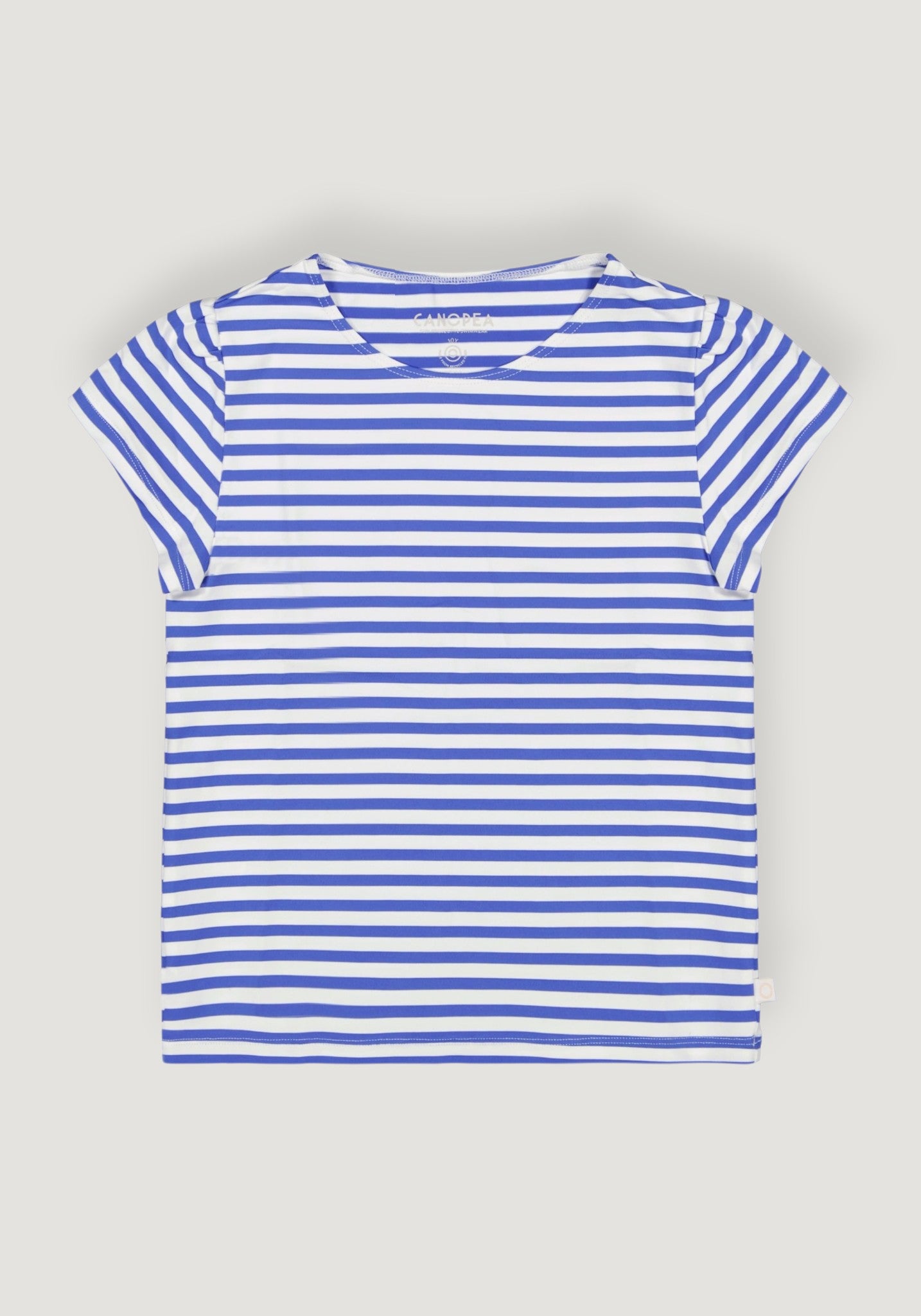 Tricou fete protecție UV - Kelly Cobalt Stripe