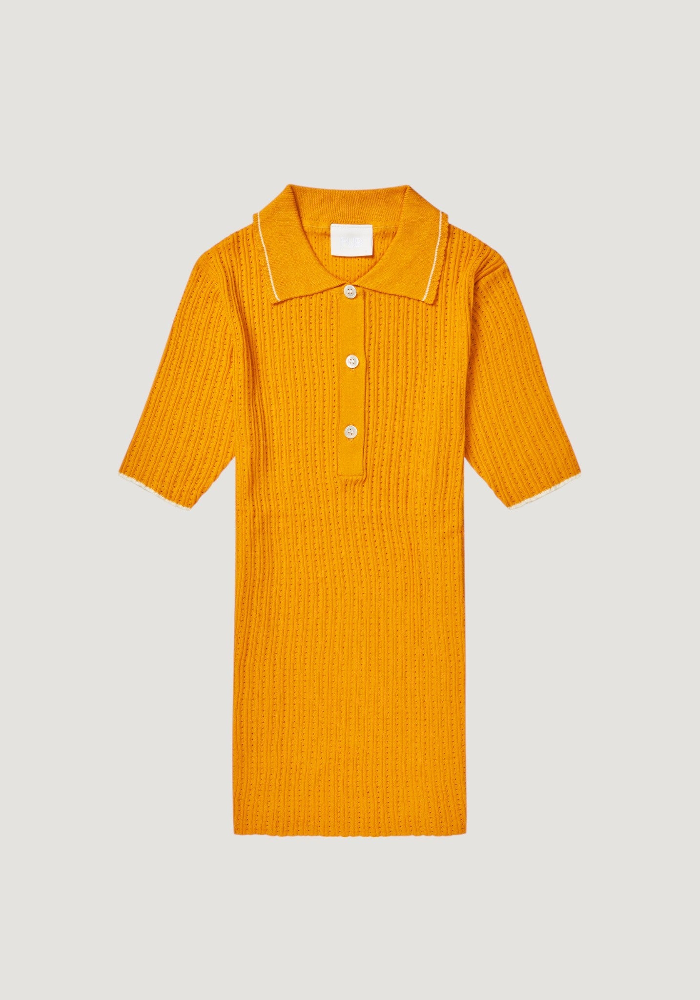 Tricou polo femei din bumbac - Rib extrafin Sunflower