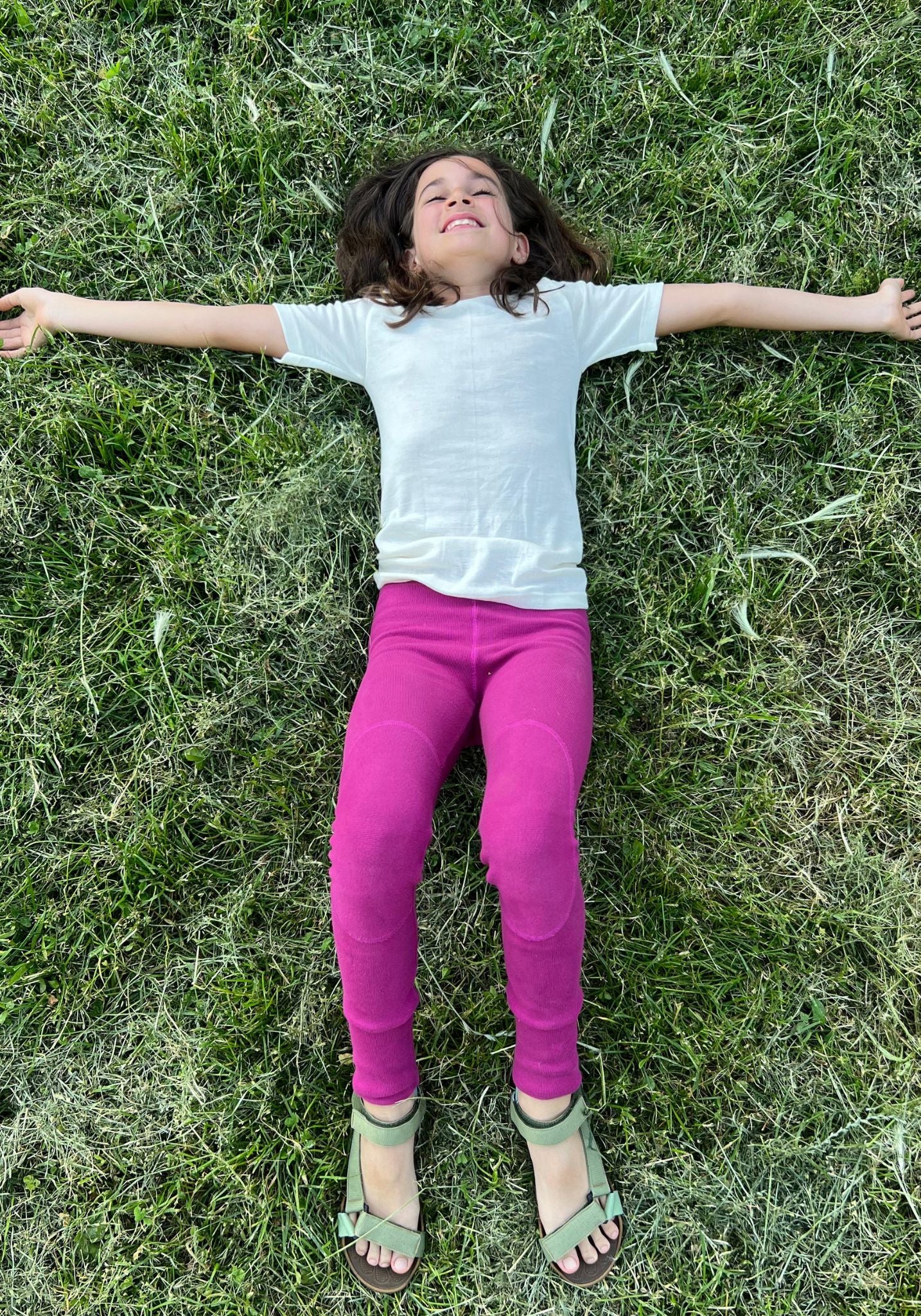 Tricou seamless din lână merinos și mătase - Natur