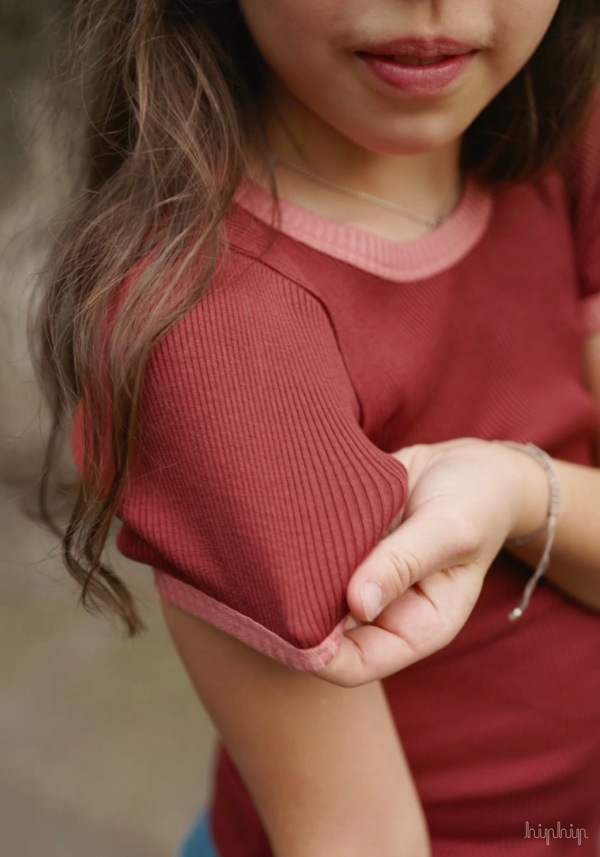Tricou seamless din mătase - Ben Hibiscus