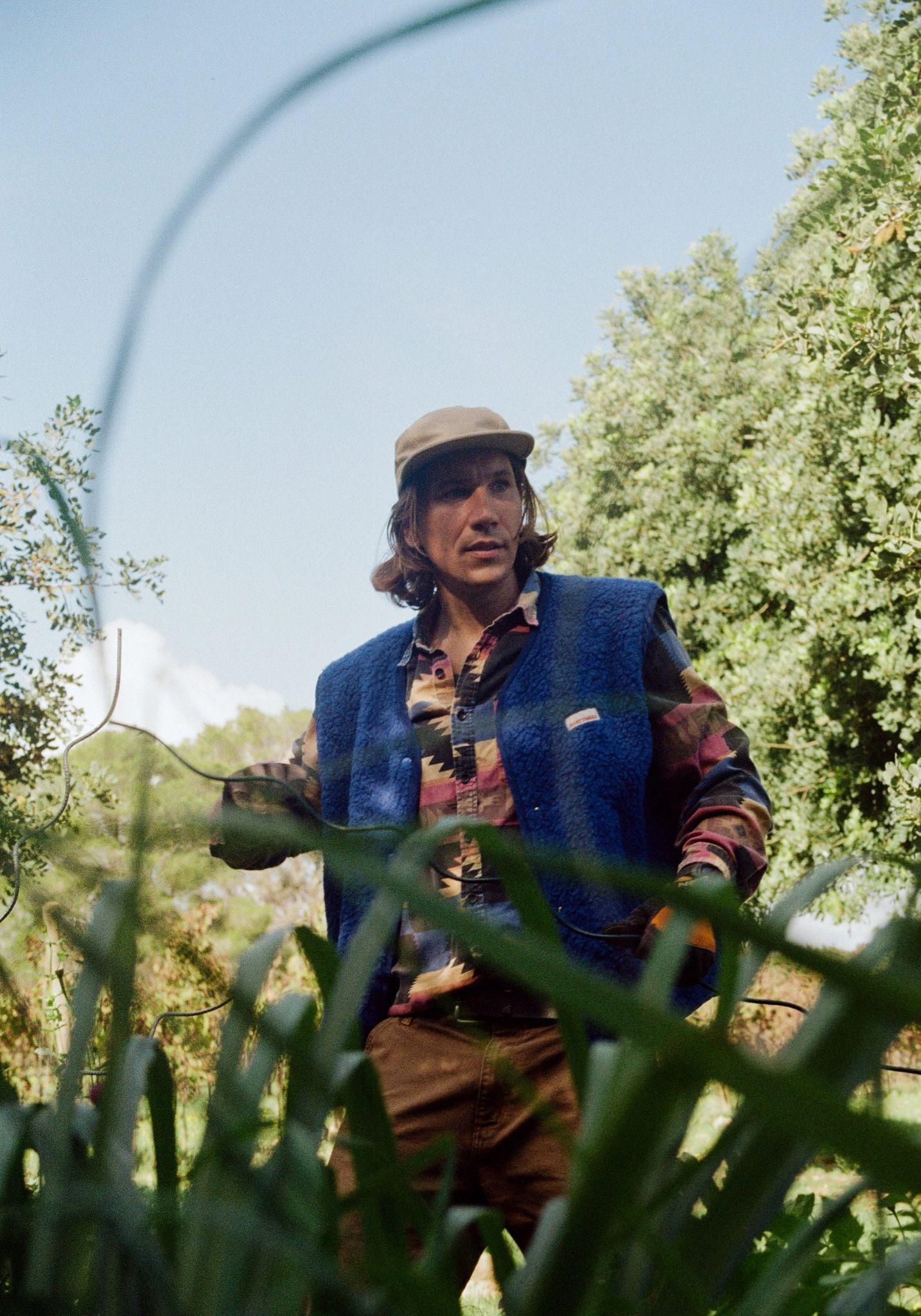 Vestă femei fleece din lână merinos - Teddy Cobalt