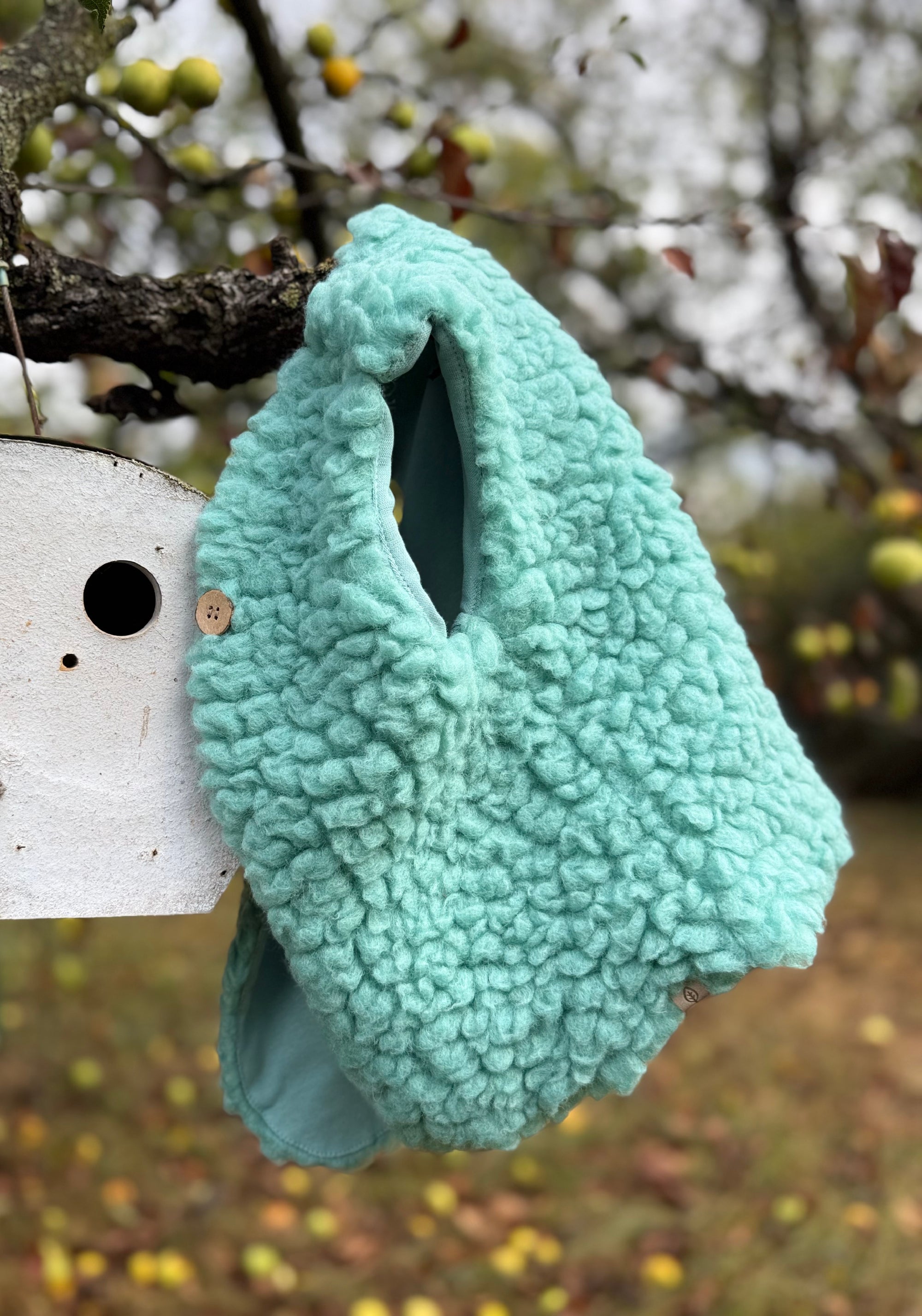 Vestă fleece din lână - Jade