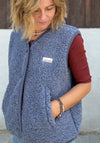 Vestă fleece din lână merinos - Teddy Baltic