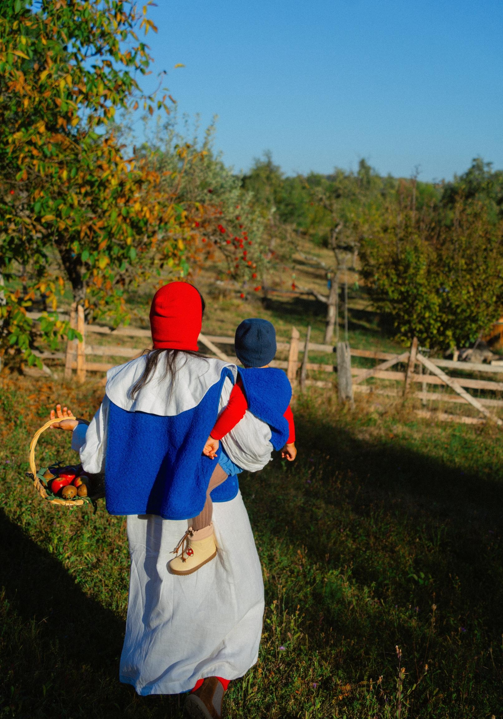 Vestă fleece din lână merinos - Teddy Cobalt