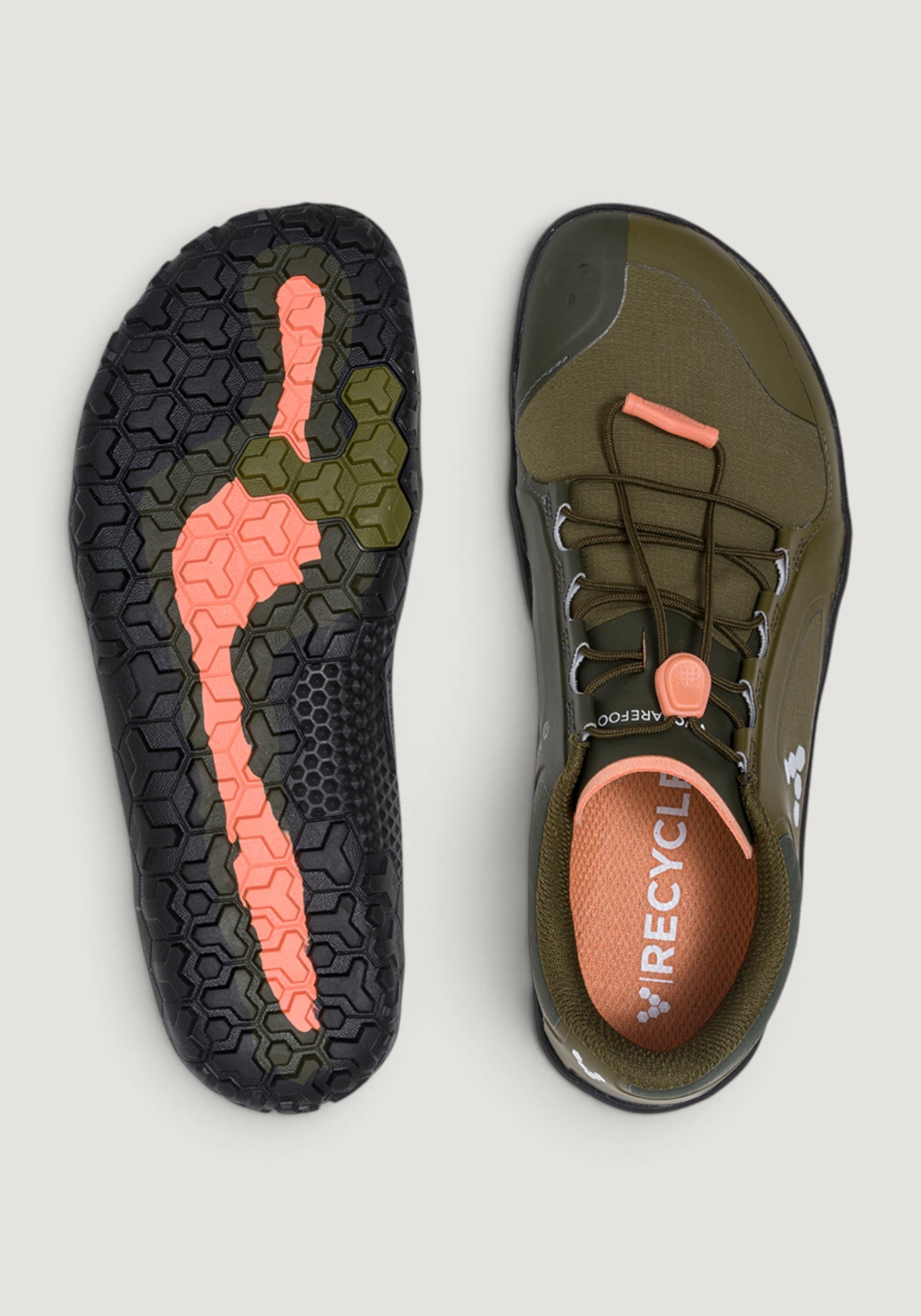 Pantofi drumeție Barefoot - Primus Trail III All Weather FG Women Dark Olive 36