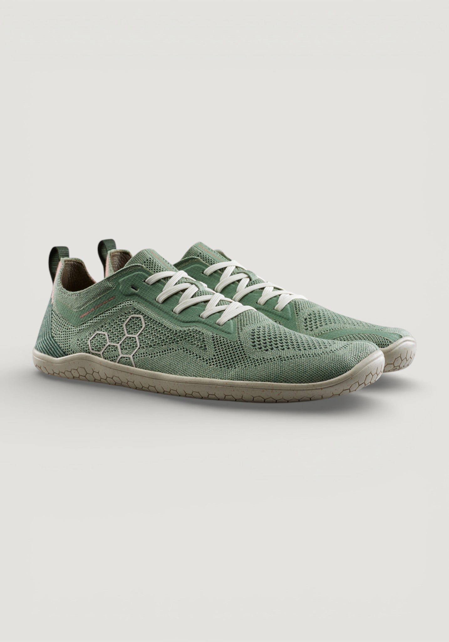 Sneakers Barefoot - Primus Lite Knit Natural Women Dusty Green