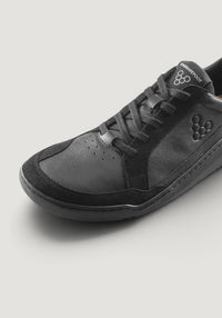 Sneakers Barefoot din piele - Gobi III Men Triple Obsidian 41