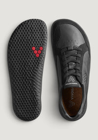 Sneakers Barefoot din piele - Gobi III Men Triple Obsidian 41