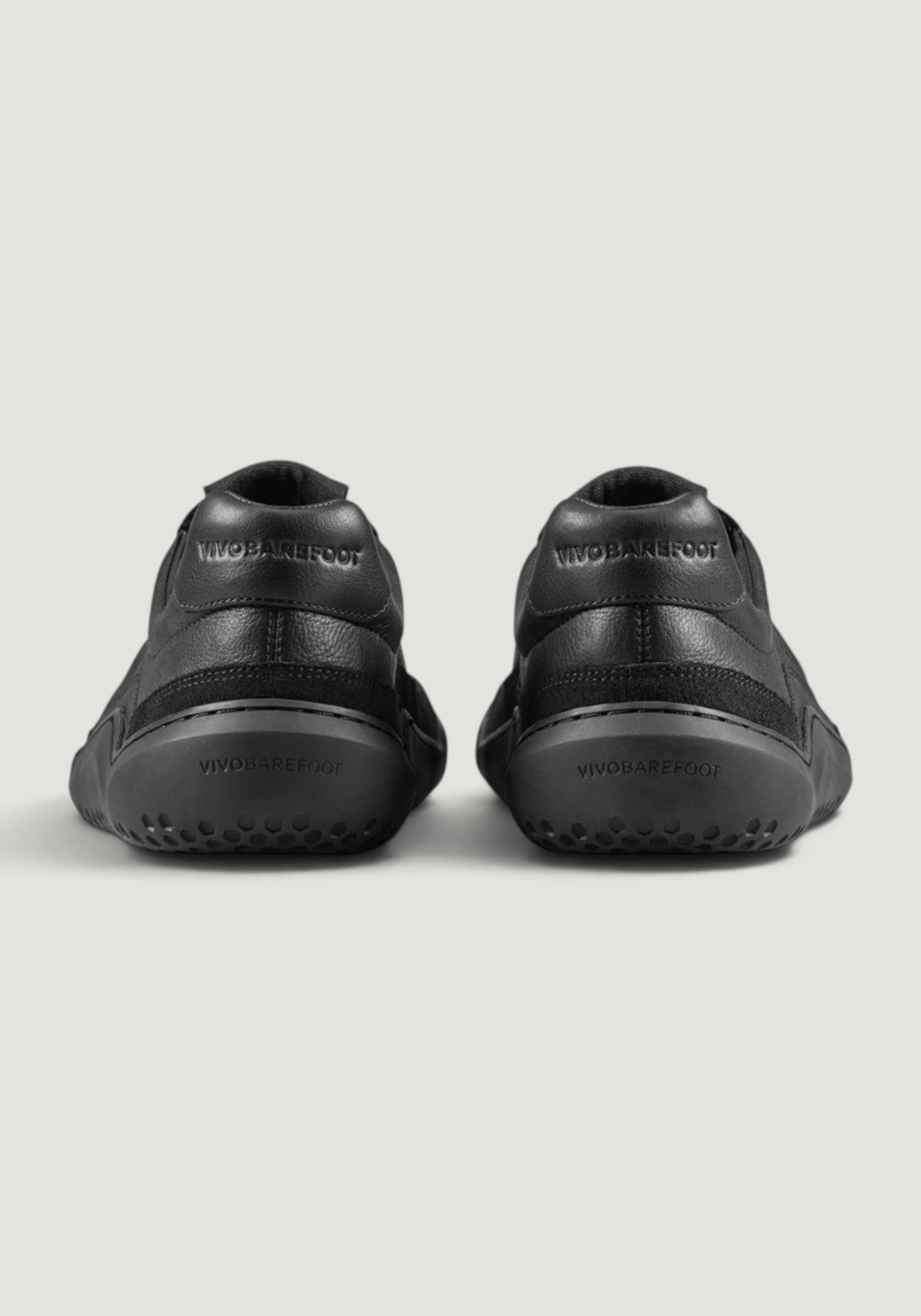 Sneakers Barefoot din piele - Gobi III Men Triple Obsidian 41