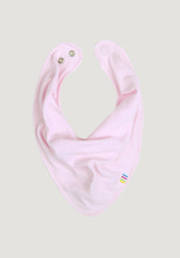 Bavetică/esarfă din bumbac si lâna merinos - Light Rose Joha HipHip.ro