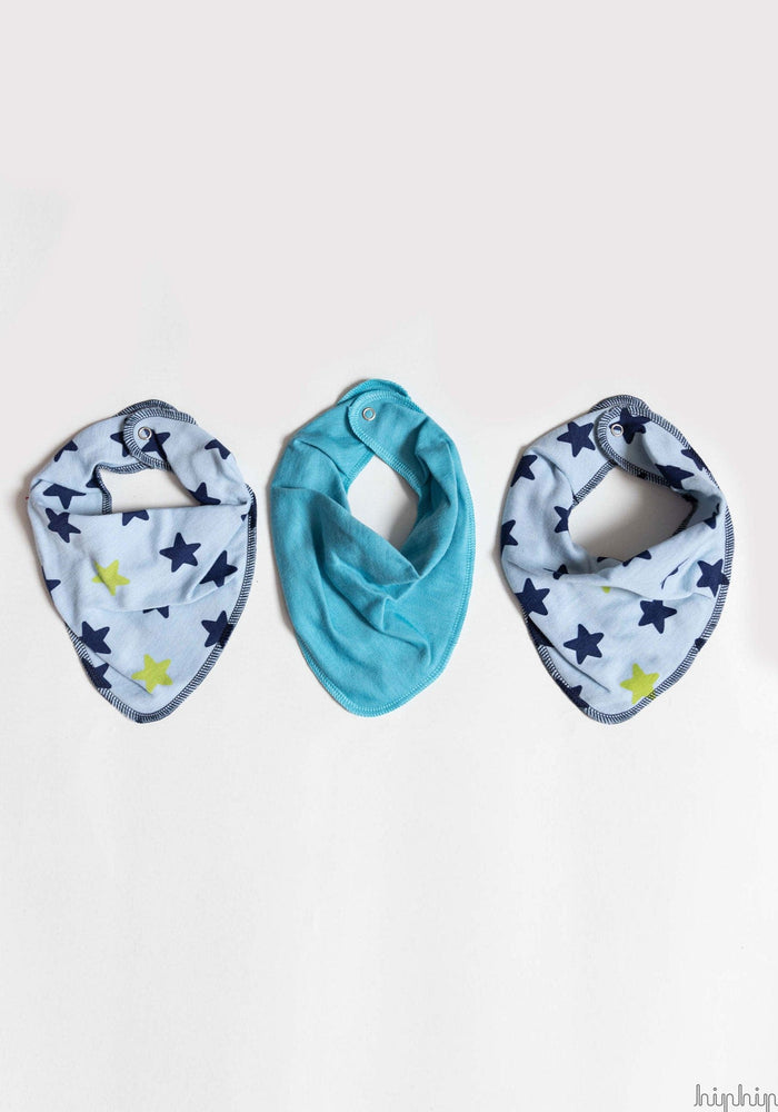 Bavețică/eșarfă din lână merinos și bumbac - Use It All Boy (set 3 buc) Joha HipHip.ro