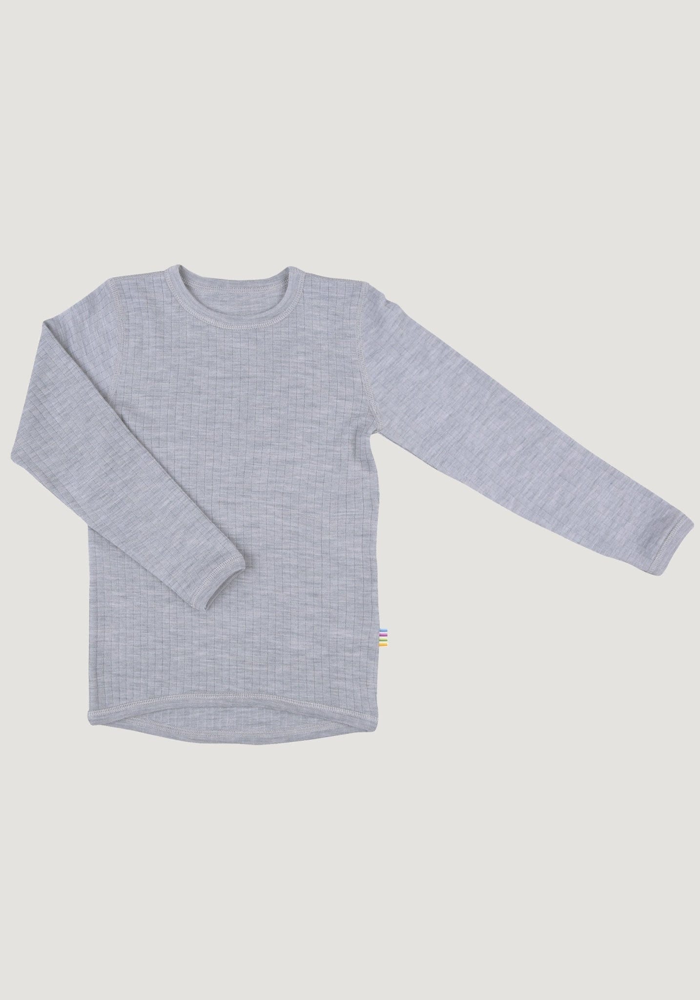 Bluză lână merinos - Basic Grey Joha HipHip.ro