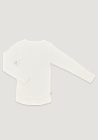 Bluză lână merinos - Basic White Joha HipHip.ro