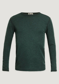 Bluză bărbați din lână merinos - Dark Green Jalfe HipHip.ro