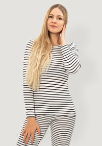 Bluză femei seamless din mătase - Gerda Sailor Minimalisma HipHip.ro