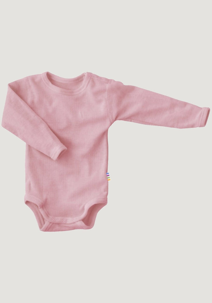 Body lână merinos - Basic Old Rose Joha HipHip.ro