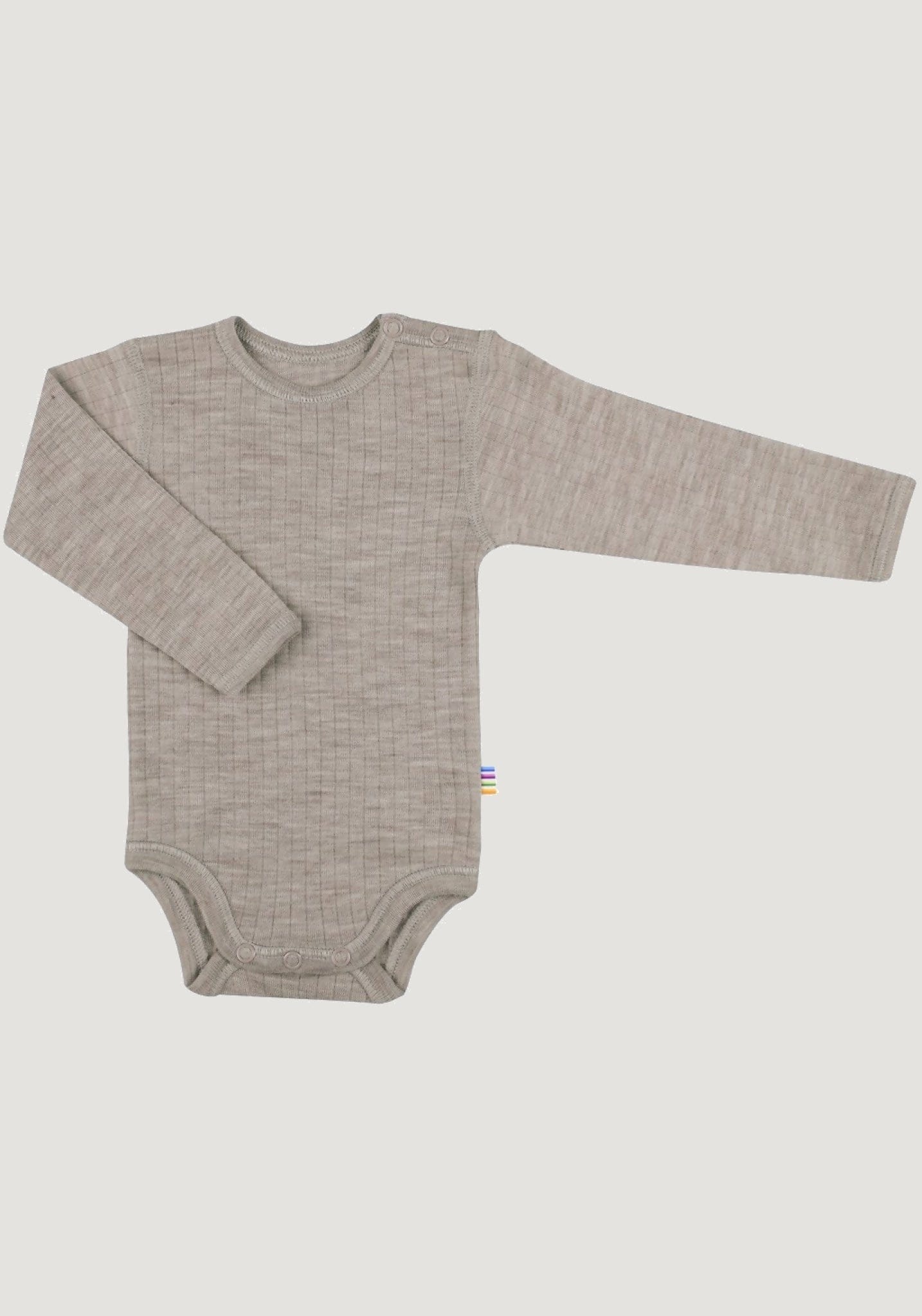 Body lână merinos - Basic Sesame Melange Joha HipHip.ro