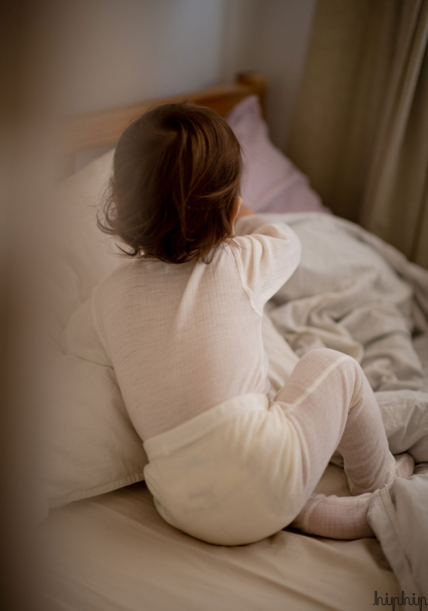 Body lână merinos - Basic White Joha HipHip.ro