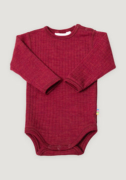 Body lână merinos - Basic Fuchsia Melange 60