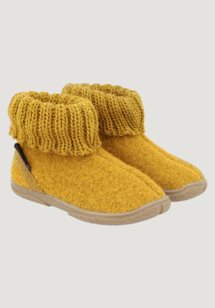 Botoși lână - Toni Yellow Haflinger HipHip.ro