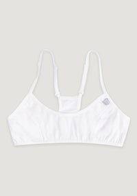 Bustieră - Sutien bumbac - Say So White Say So by Joha HipHip.ro