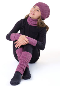 Căciulă copii baby alpaca - Rose Melange De Colores HipHip.ro