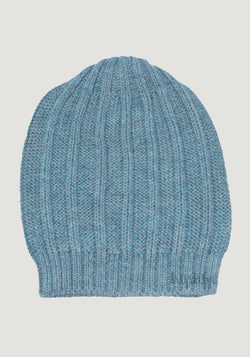 Căciulă copii baby alpaca - Dusty Blue Melange De Colores HipHip.ro