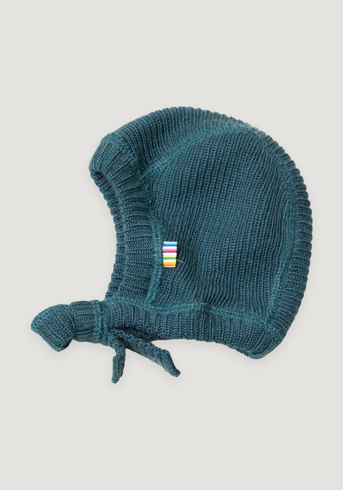 Căciulă lână merinos - Rib Dark Blue Joha HipHip.ro