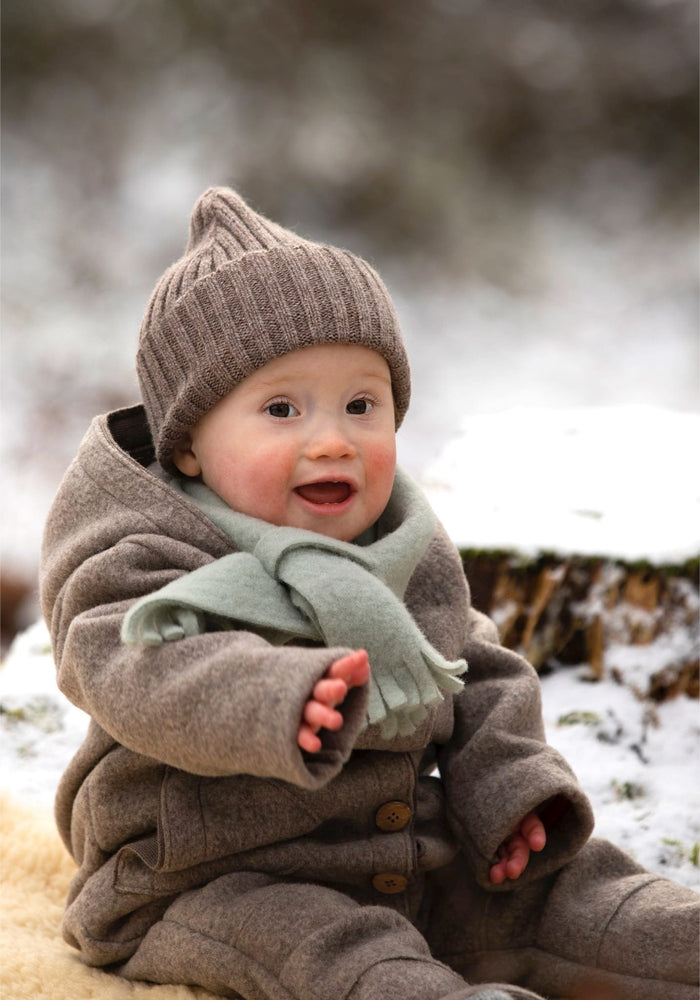 Căciulă din lână merinos și cașmir - Cashmere Pure Pure HipHip.ro