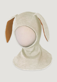 Cagulă lână merinos - Bunny Toasted Coconut ManyMonths HipHip.ro